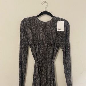 & other stories pleated dress